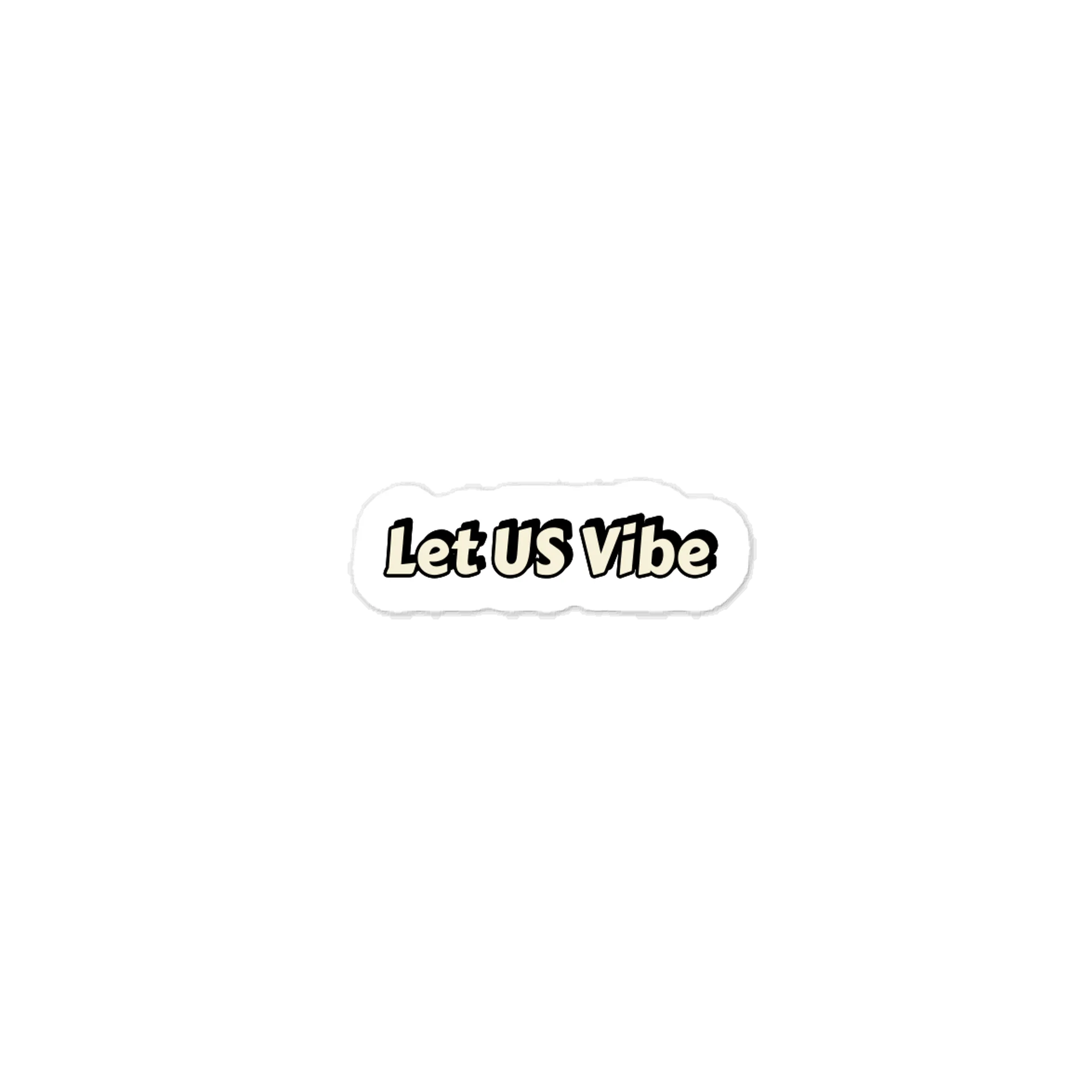 Let US Vibe Sticker product image (1)
