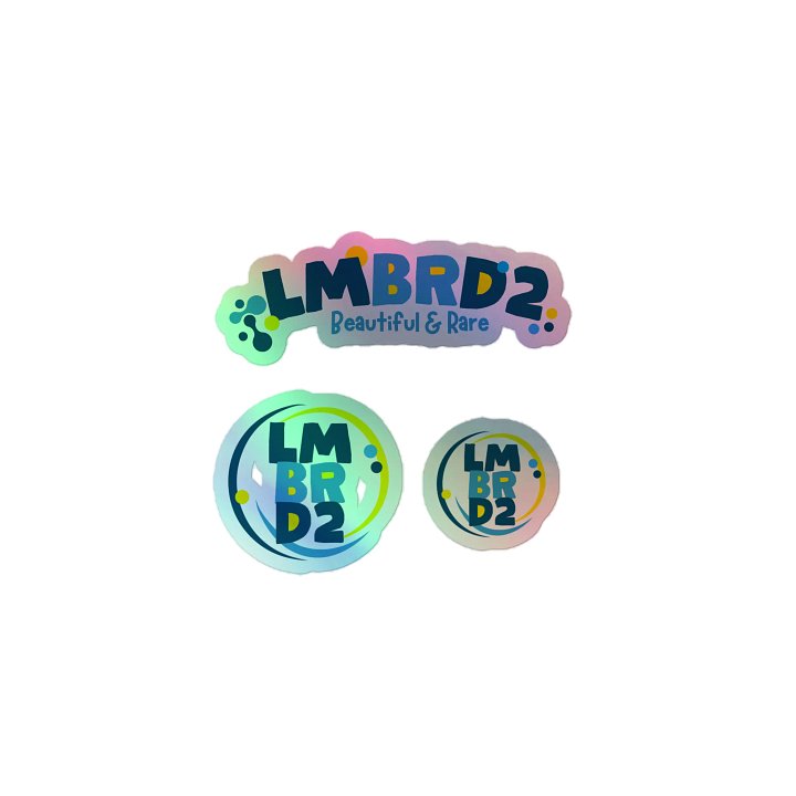 LMBRD2 Kiss-Cut Holographic Stickers product image (1)