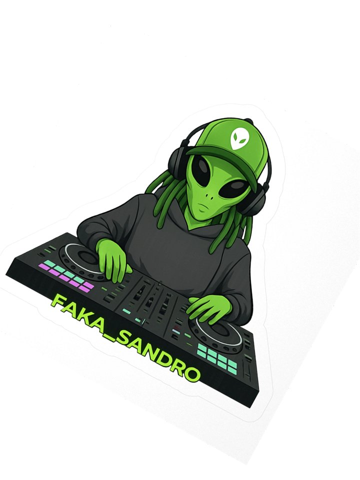 FAKA_SANDRO Alien DJ product image (2)