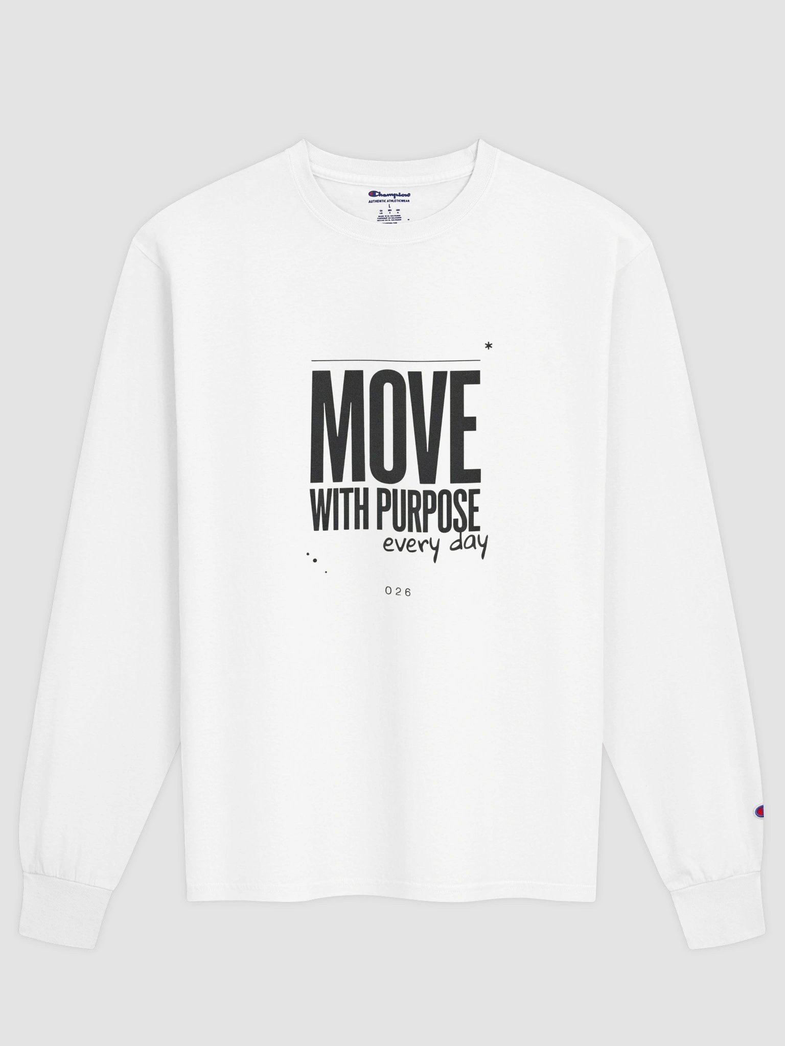 Velyen Move With Purpose Long Sleeve Tee product image (1)