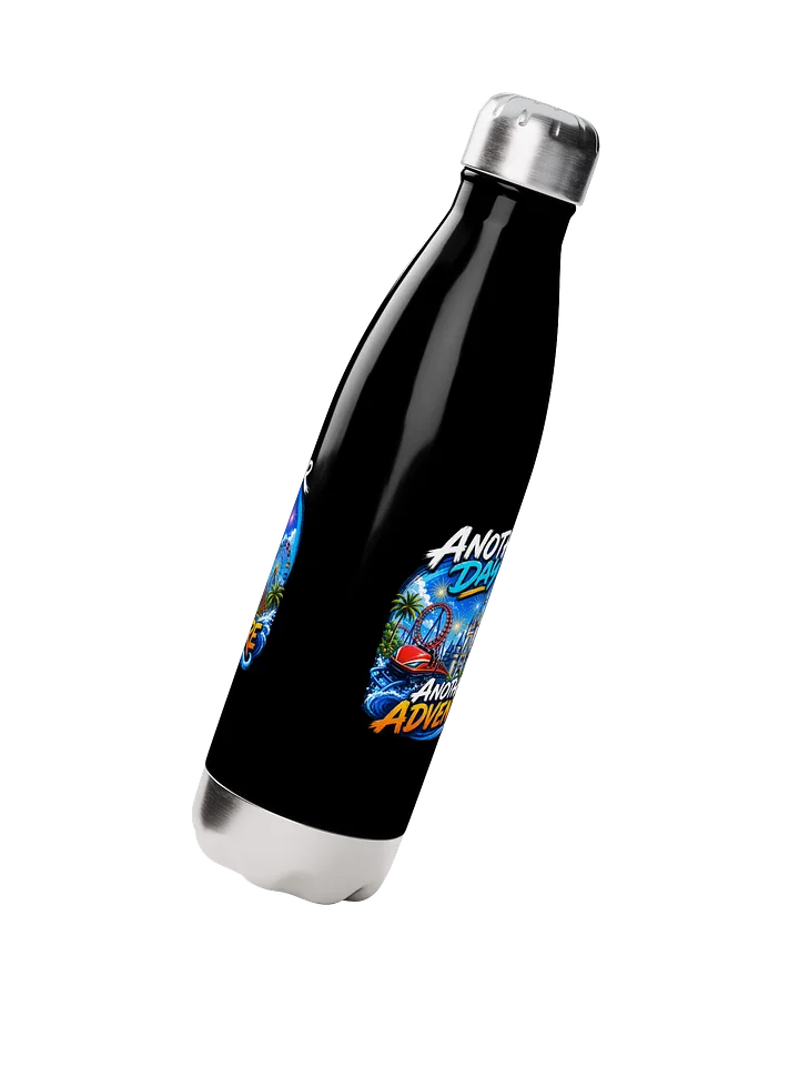Another Day, Another Adventure Theme Park Steel Water Bottle product image (2)