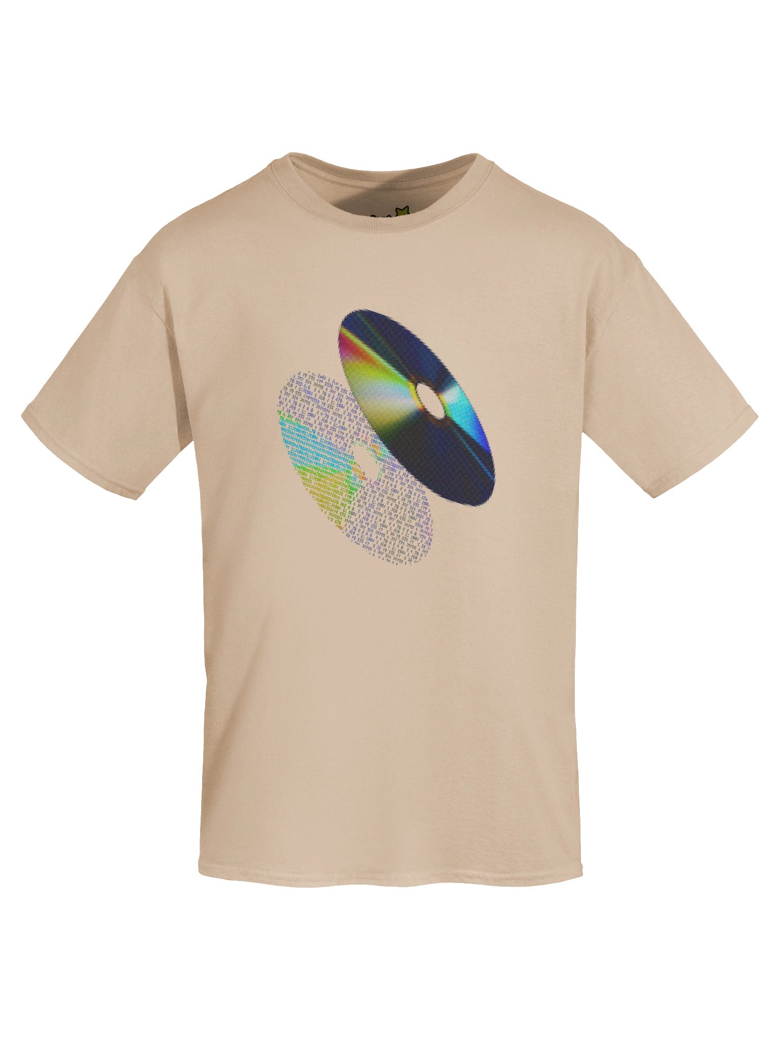 Retro Holographic CD (T-Shirt) product image (5)