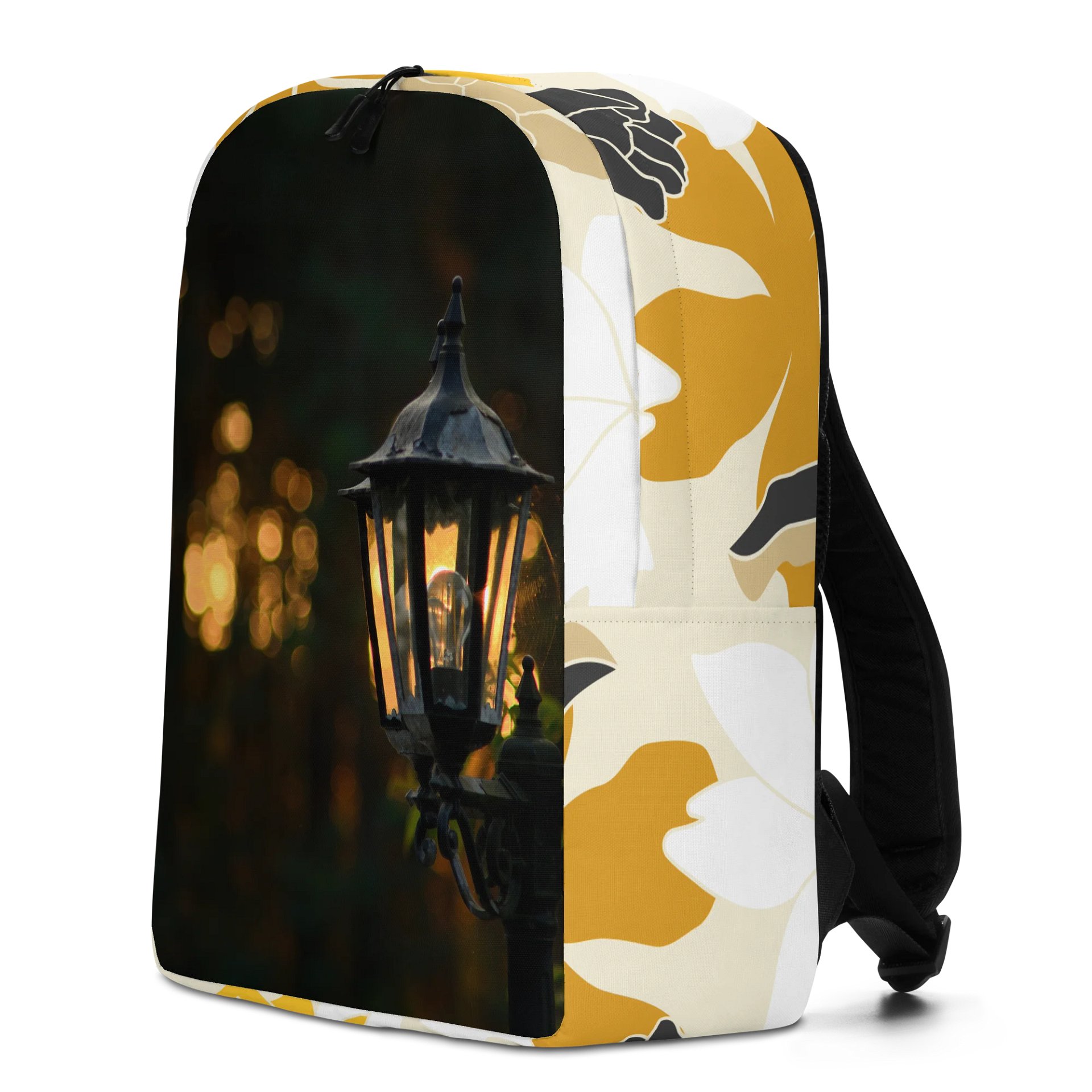 Design-backpack - Evening sun shines through the lantern (Light-colored Design) product image (4)