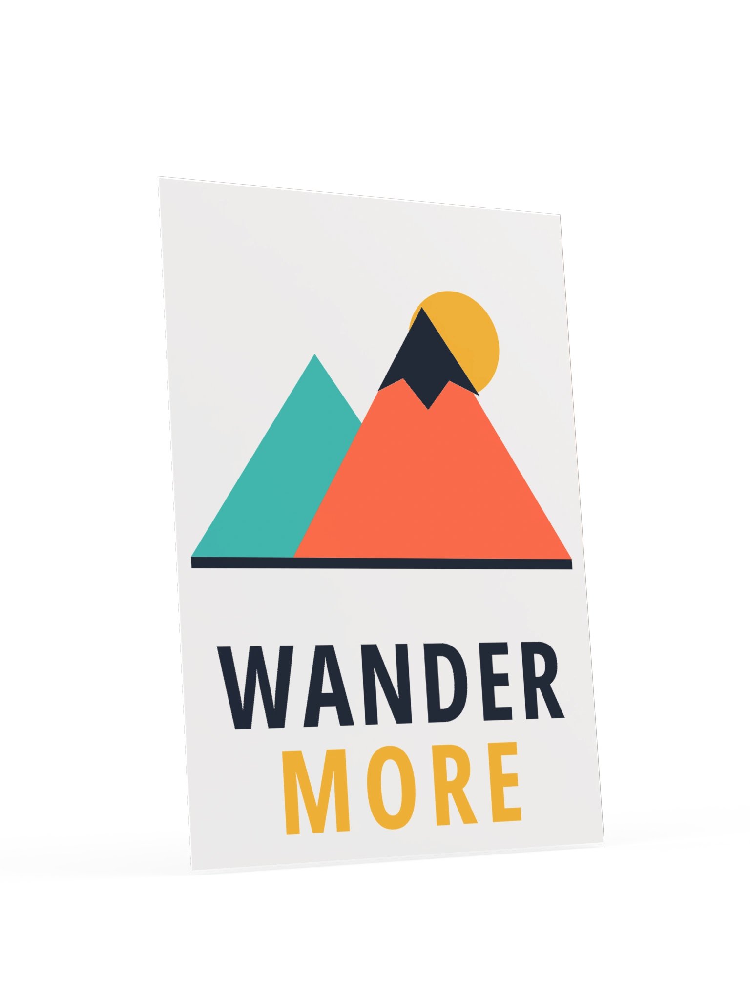 Wander More Mountain Poster product image (10)