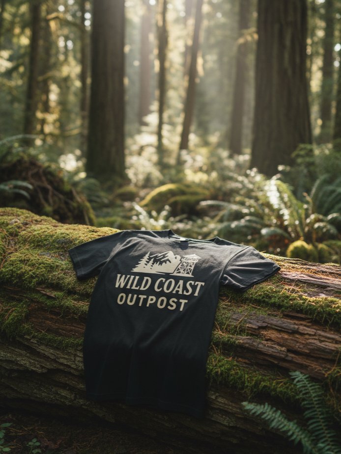 Wild Coast Outpost Logo Tee product image (2)