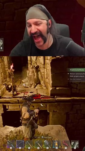 Watch this! (Now that's an RP Moment lol) | #CoinFuryTV on #Twitch #Windrose #RetinitisPigmentosa #BlindGaming