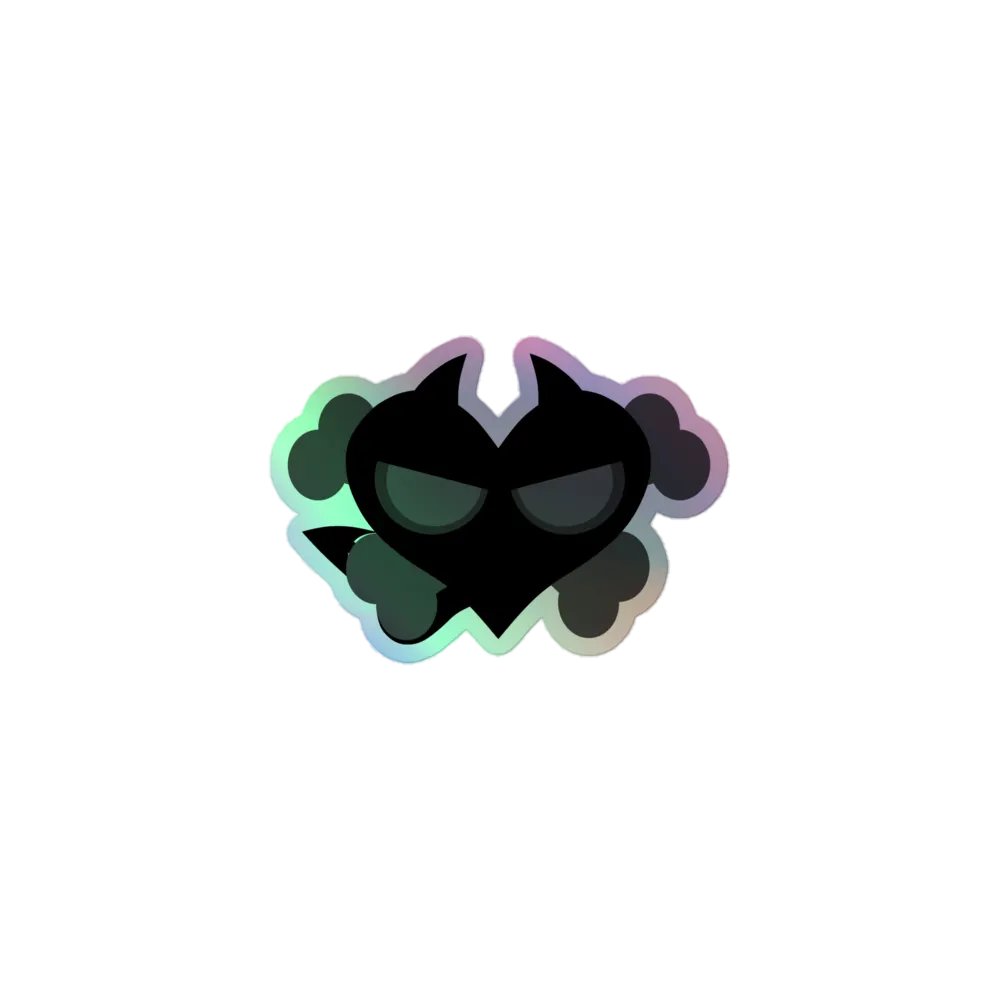 SinisterHeart Holographic Sticker product image (1)