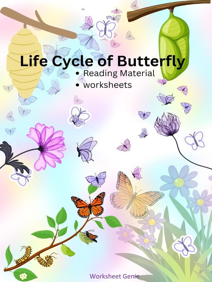 Life Cycle of a Butterfly Complete Pack – Educational Unit for Grade 2 product image (1)