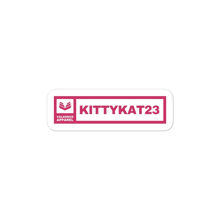 Kittykat23 Kiss-Cut Sticker - Cherry product image (1)