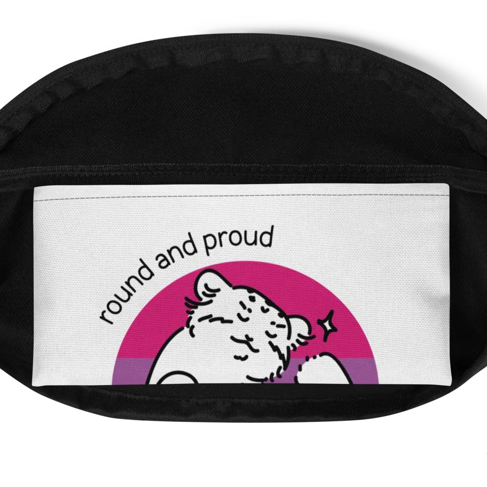 Round and Proud Manul Bisexual Version - Fanny Pack product image (4)