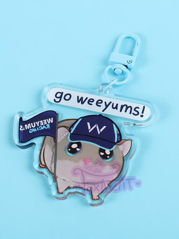 Go weeyums acrylic keychain product image (2)