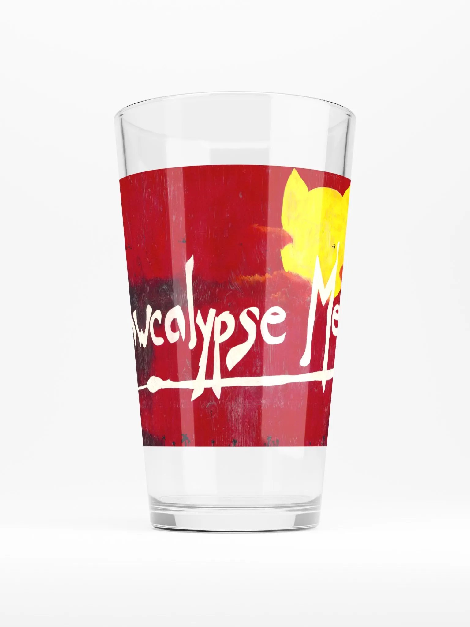 Apawcalypse Meow Pint Glass product image (1)