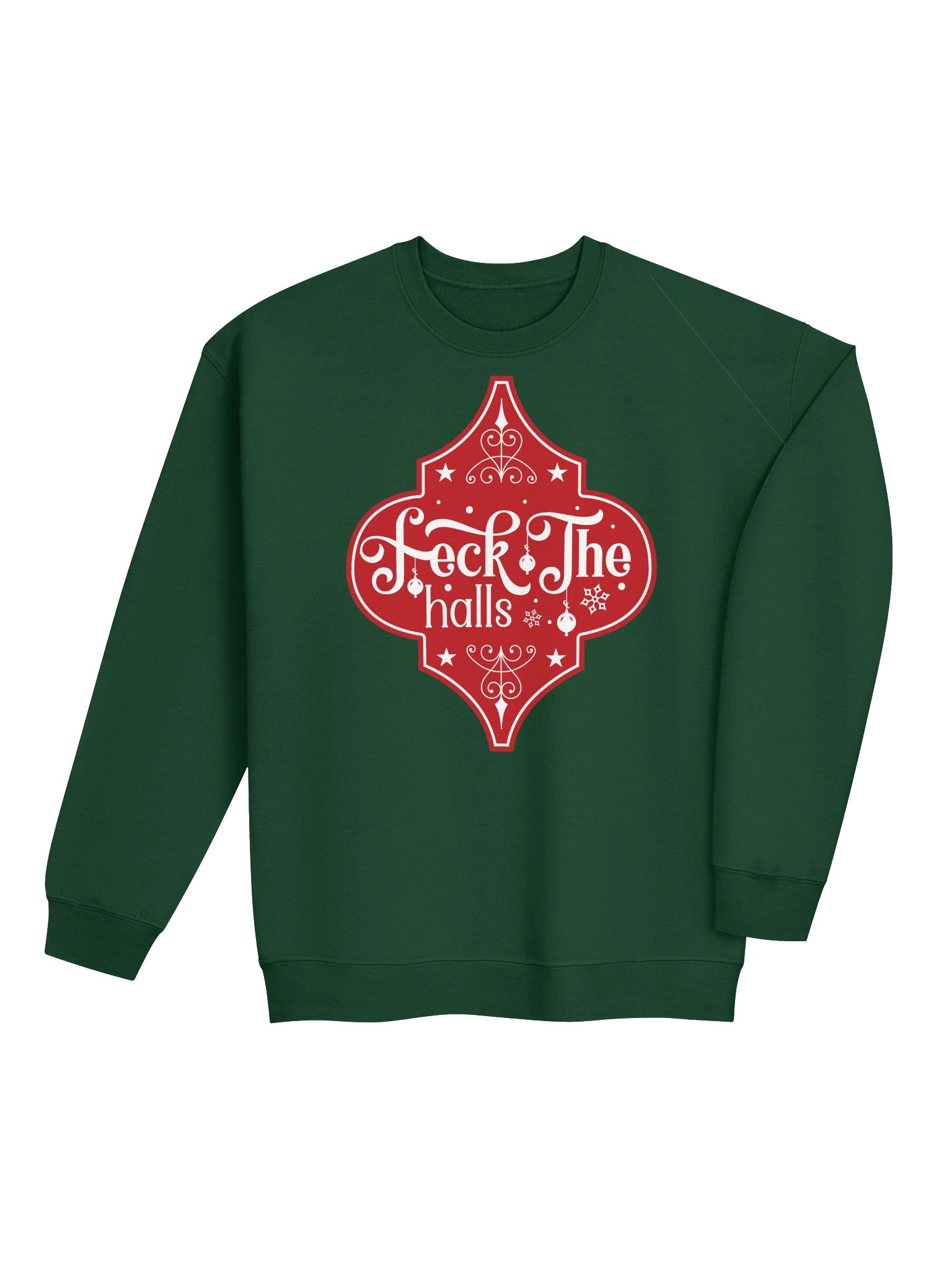 Feck The Halls - Irish Christmas Geansaí | Classic Crewneck product image (6)