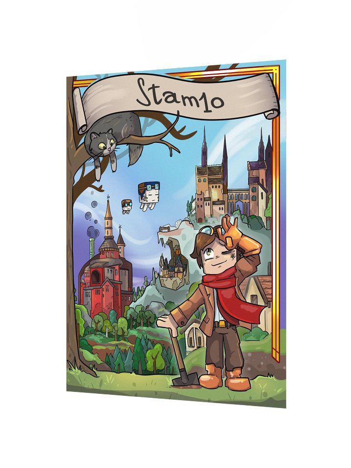 100,000 POSTER STAM1O product image (3)
