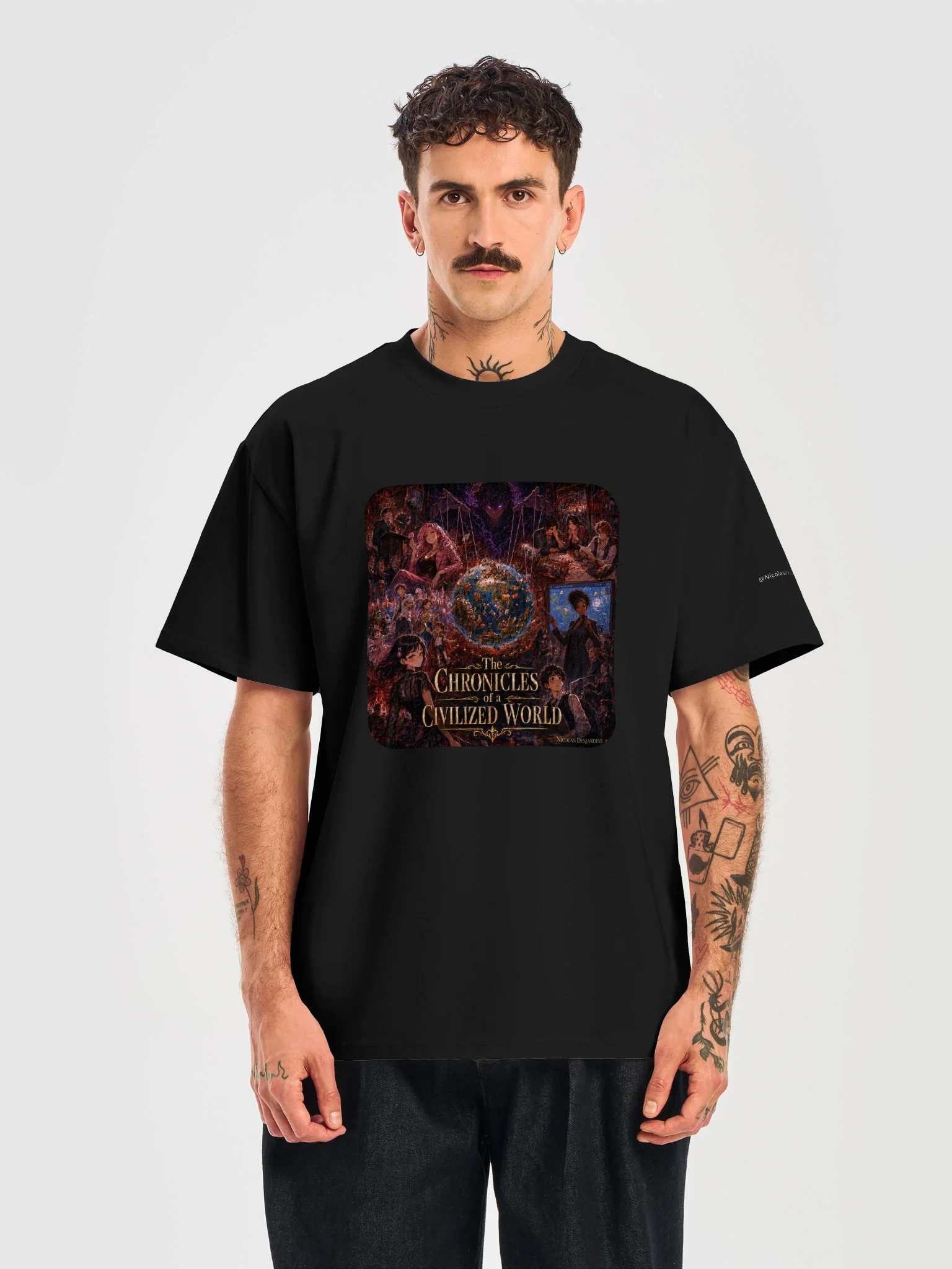 Chronicles of a Civilized World — Album Tour Tee - 4BH2FVy1YNE