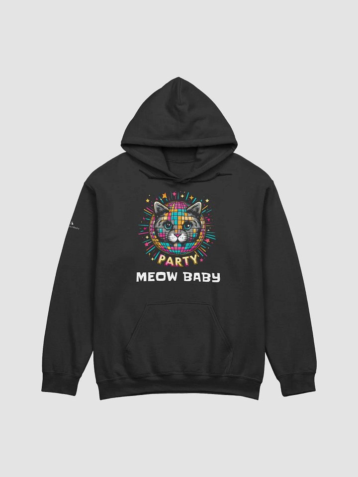 Disco Ball Cat Hoodie - Dark Colors product image (3)