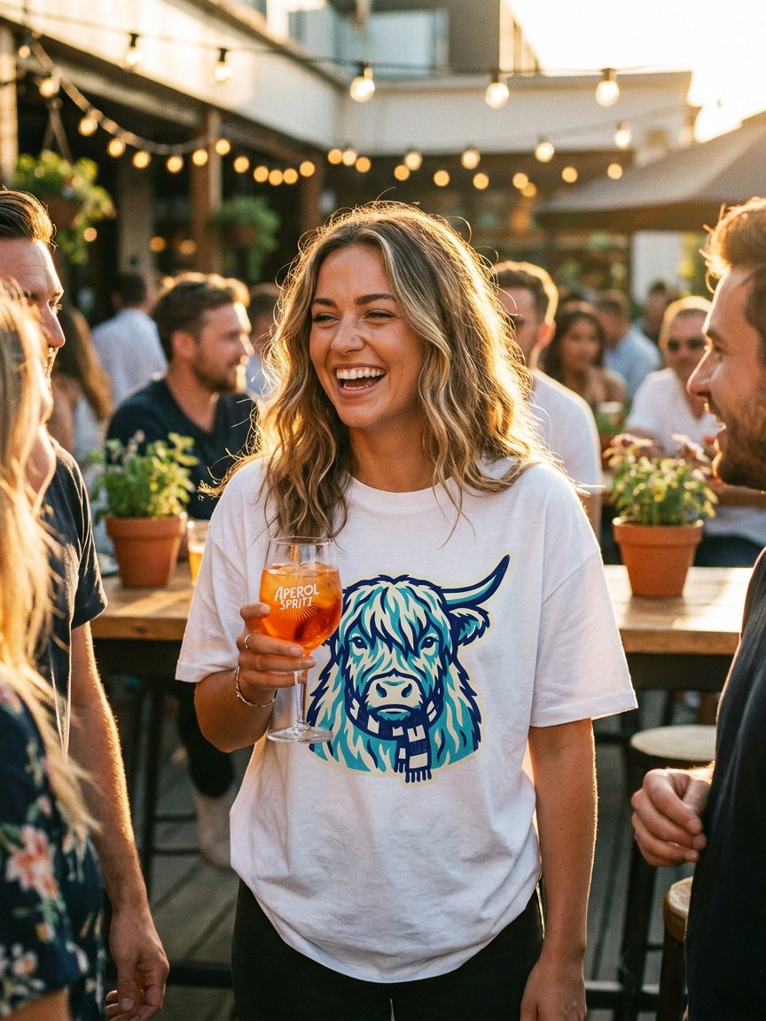 Highland Coo Tee product image (1)
