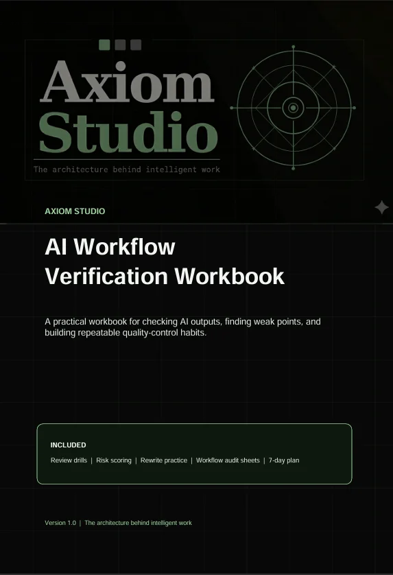 Axiom AI Workflow Verification Workbook product image (3)