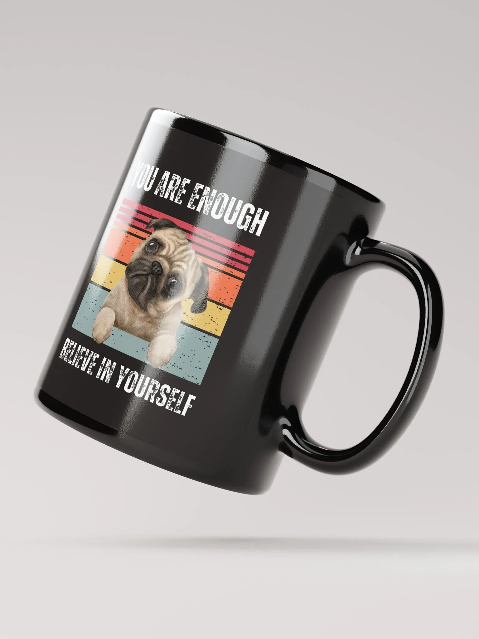 Curious Pug Colorful Mug product image (4)