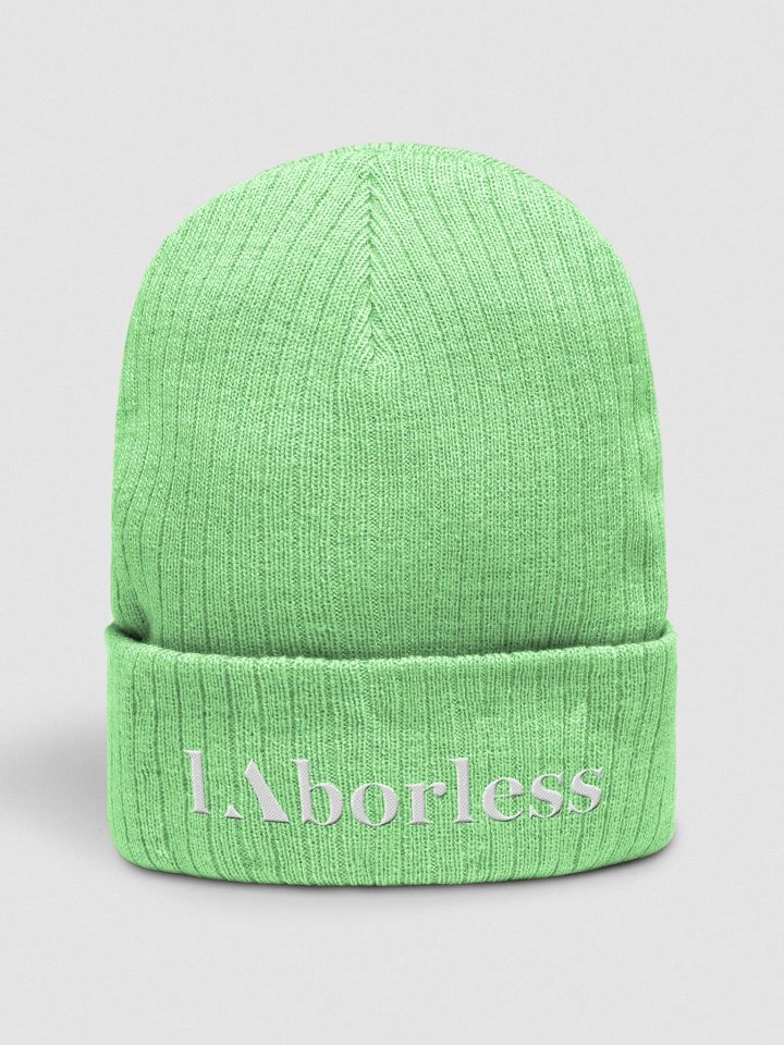 Eco Ribbed Knit Beanie: Atlantis Edition product image (4)