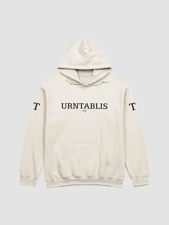 T-URNTABLIS-T .org Hoodie (Black Font) product image (1)
