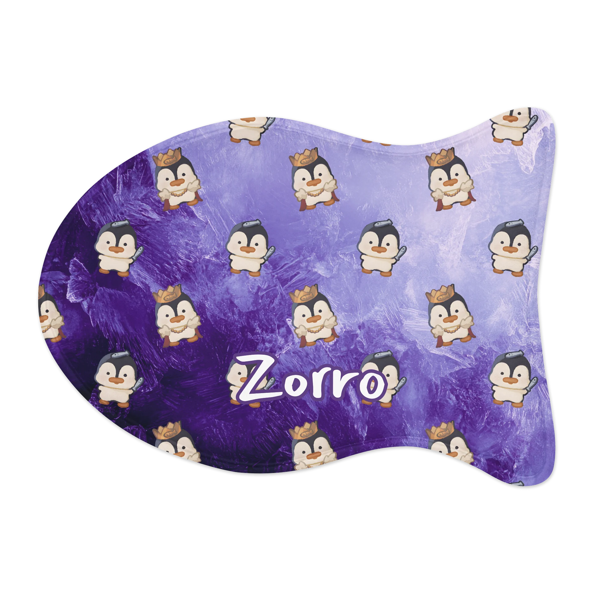 Giveaway Personalized Pet Feeding Mat Purple product image (1)