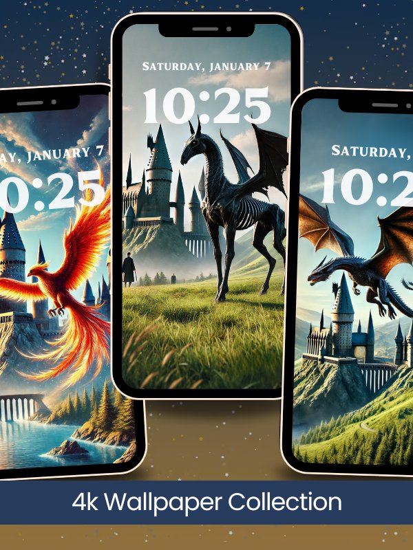 Magical Creatures Phone Wallpaper Bundle 4K Quality Bundle for Android and Iphone product image (3)