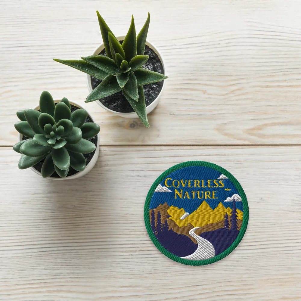 Mountain Majesty Embroidered Patch product image (5)
