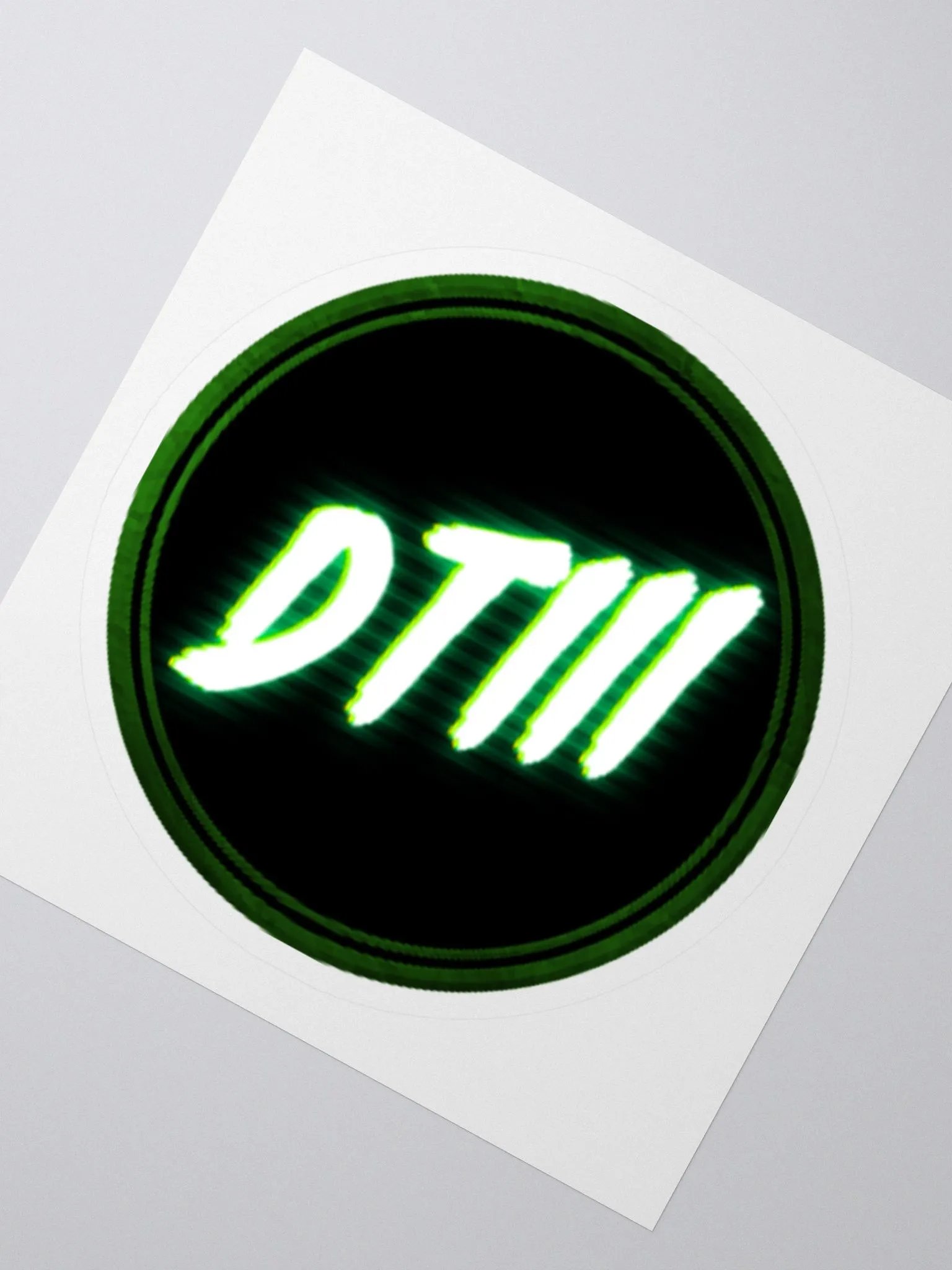 DTIII Logo Sticker product image (2)