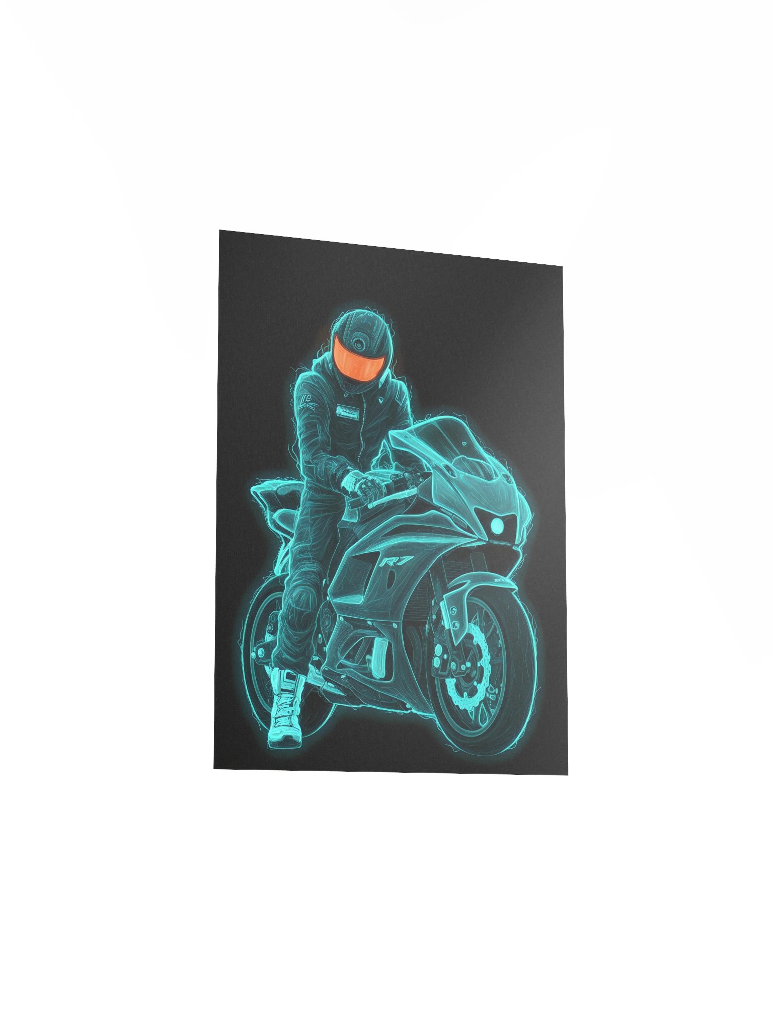 Neural Bikers Matte Poster product image (15)