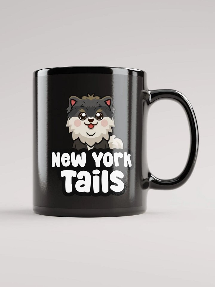 Mocha New York Tails Black Mug product image (1)