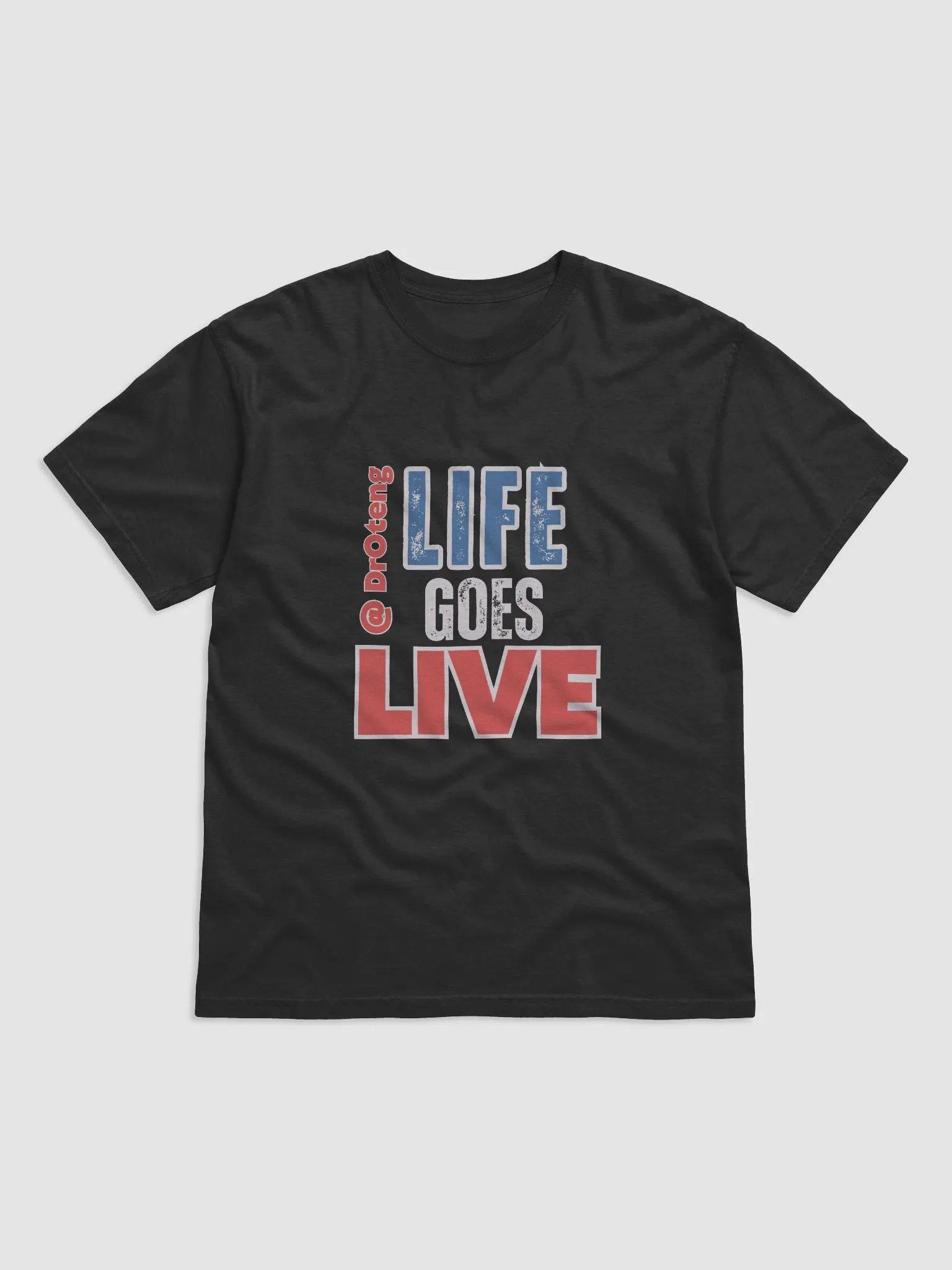Life goes live red and blue men's product image (1)