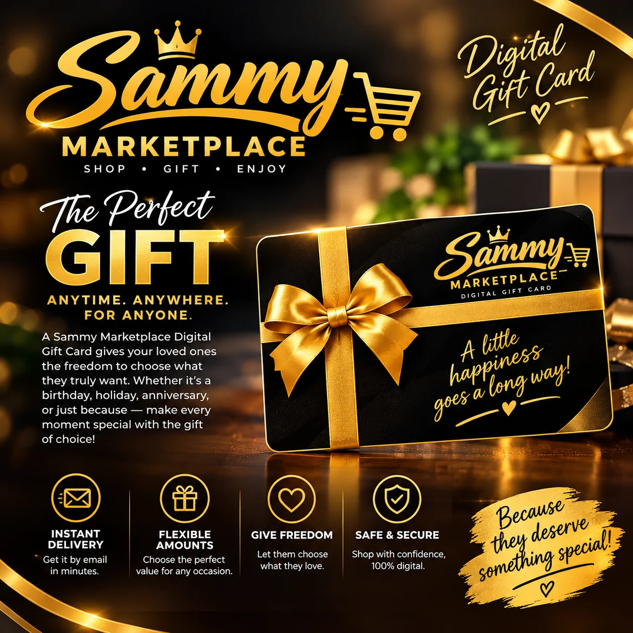Sammy Marketplace Digital Gift Card product image (1)