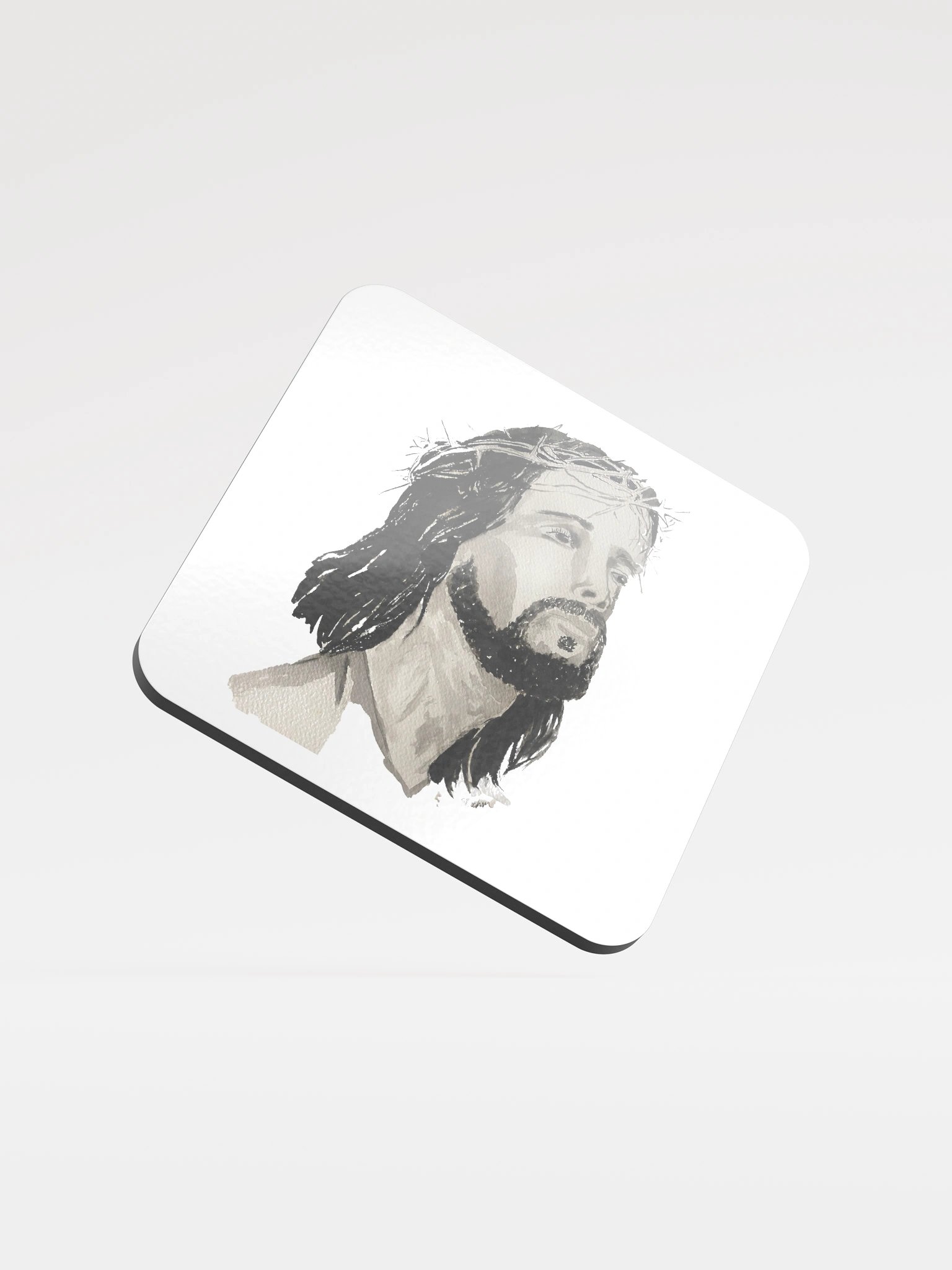 Christ Head Coaster product image (1)