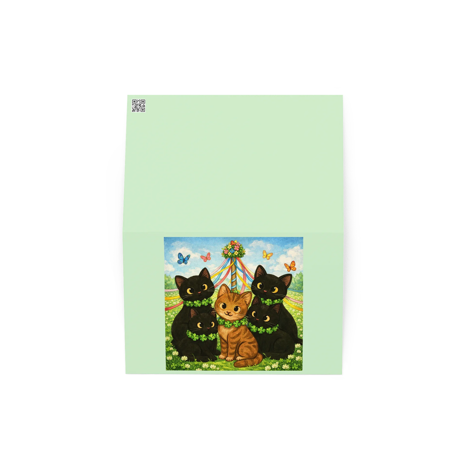 Cat brigade Spring Greeting Card product image (2)