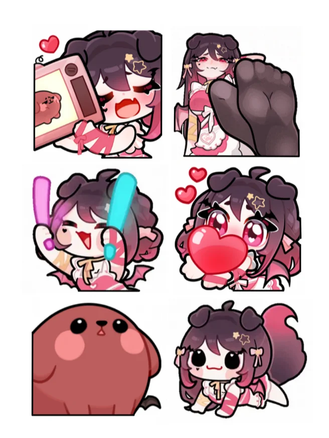 [PRE-ORDER] EUNAMIKU 🩷 STICKERS product image (1)