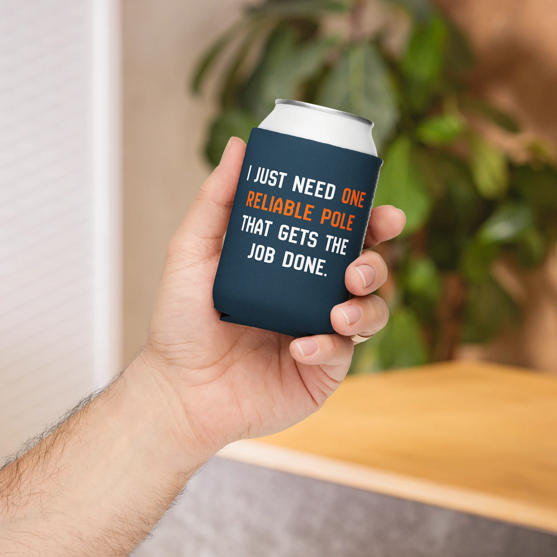 One Reliable Pole Koozie product image (5)