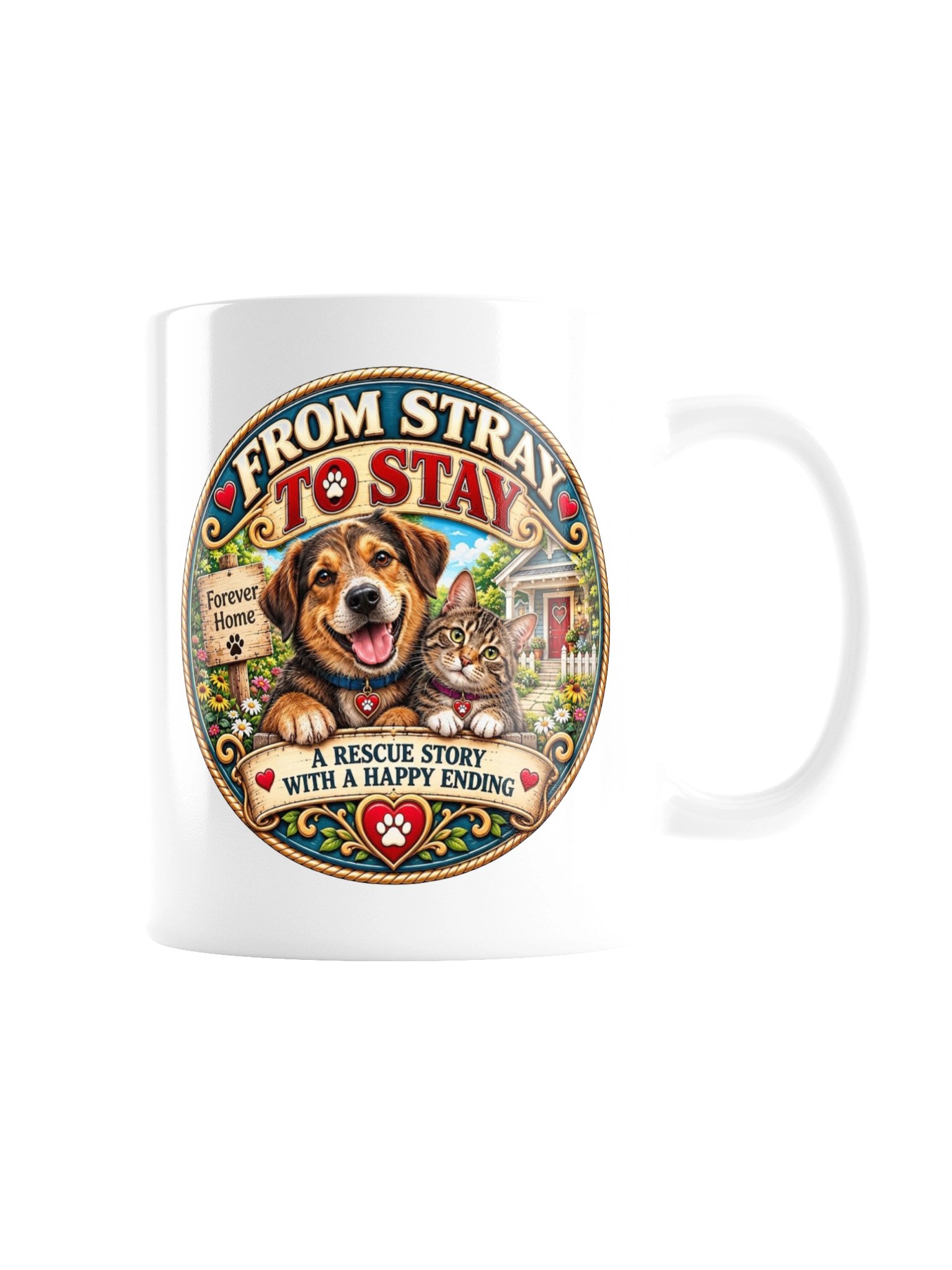 From Stray to Stay Rescue Mug product image (2)