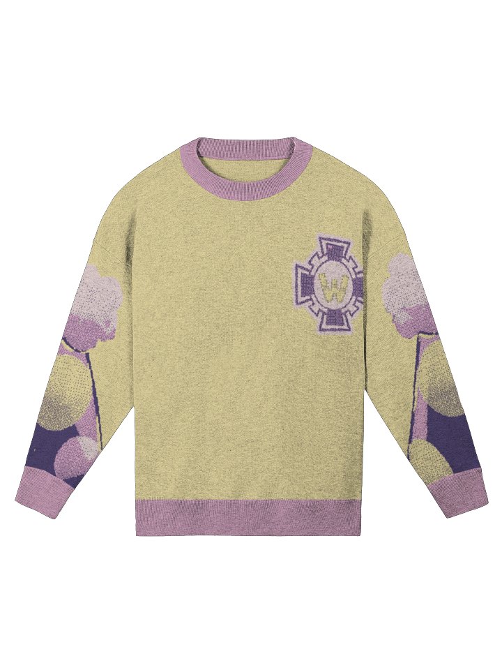 Soft Yellow-Pink Raphael Party Hat Sweater product image (3)