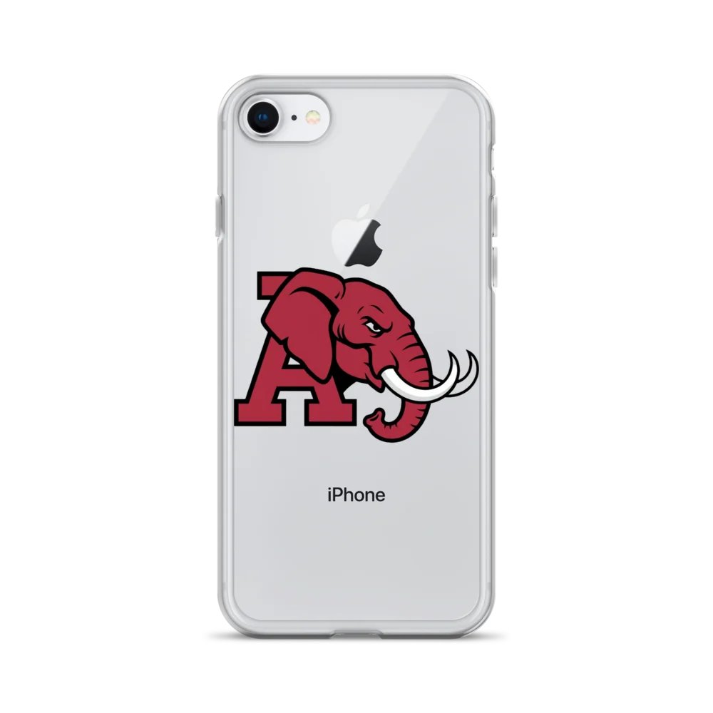 Red Elephant Head iPhone® Clear Case product image (28)