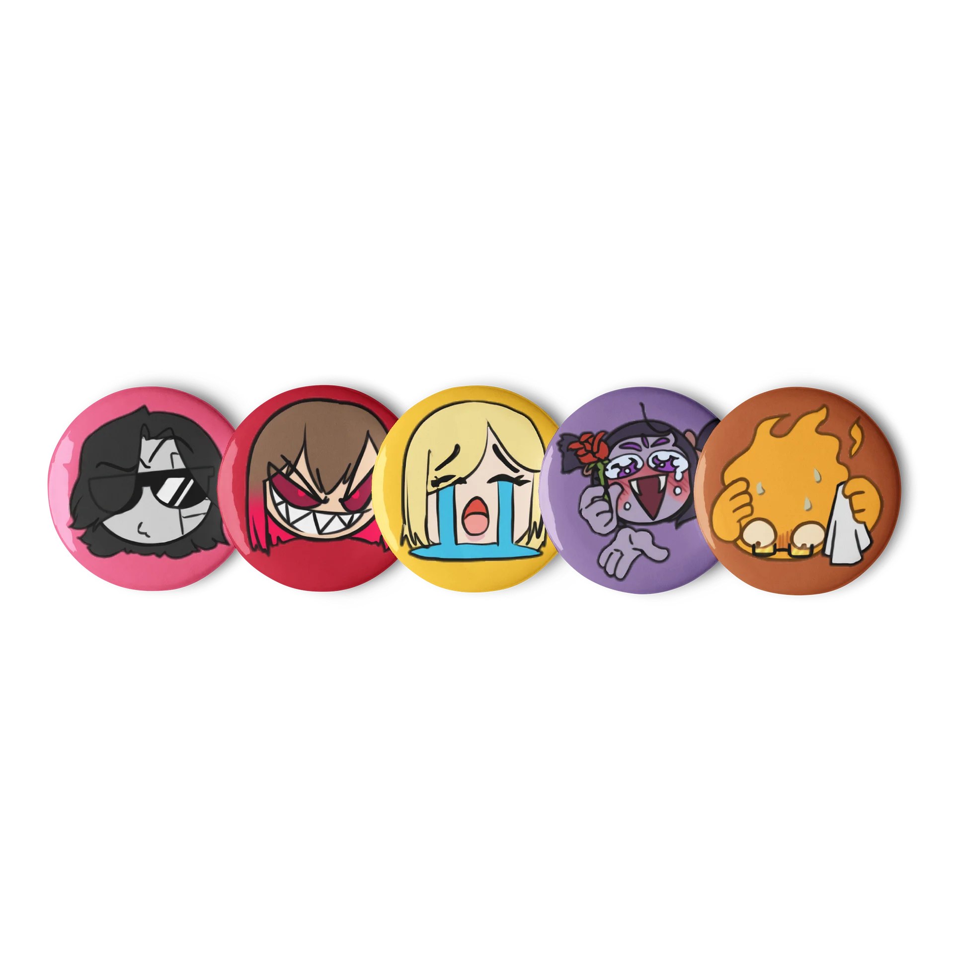 Character Pin Button Set 3 🧷 NEO Madness product image (2)