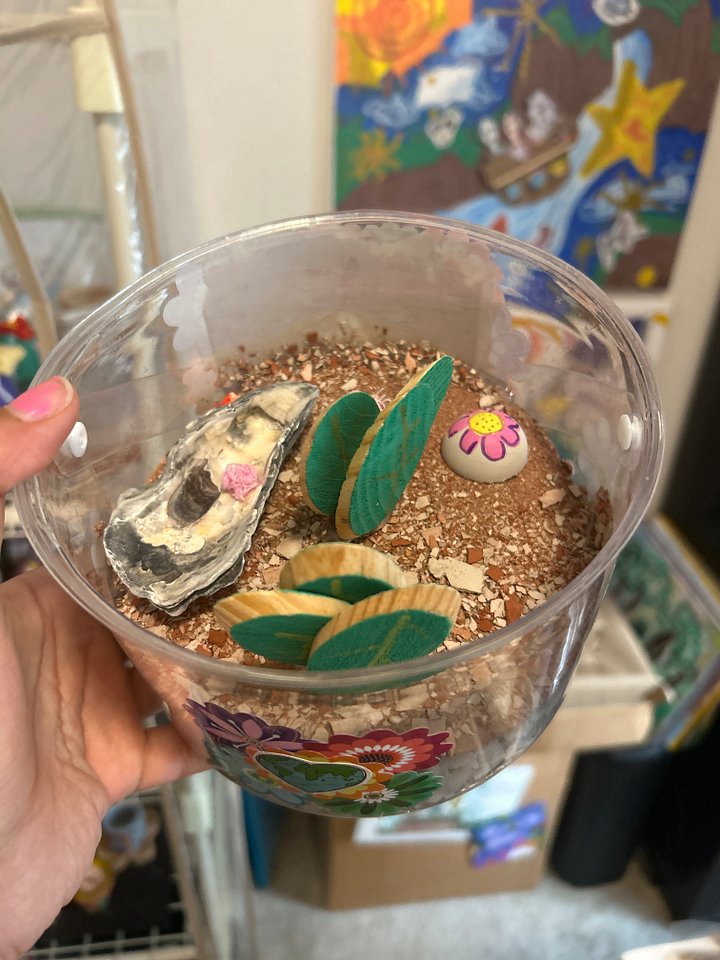 Handmade creative upcycled plant pot scene #1 product image (2)