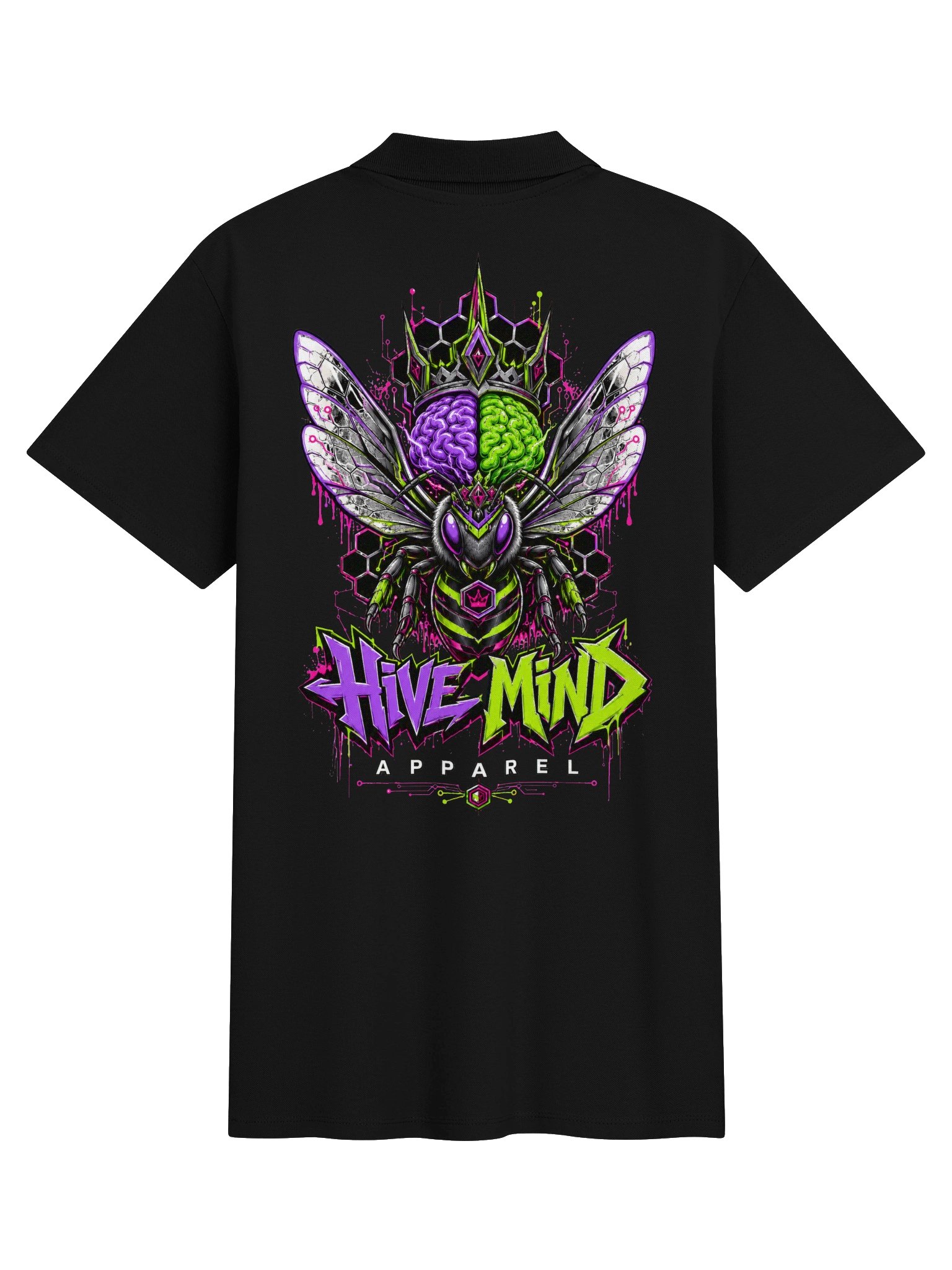 Hive Mind Apparel Logo Polo product image (2)