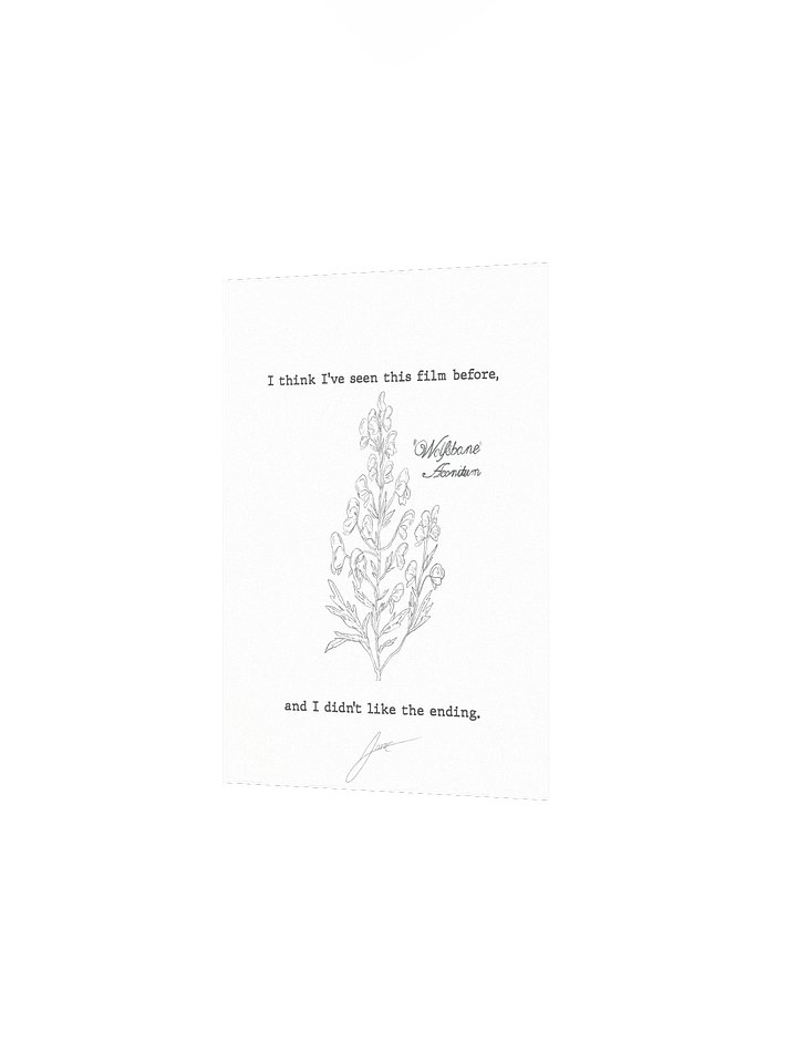 "Wolfsbane Aconitum" Poster product image (2)