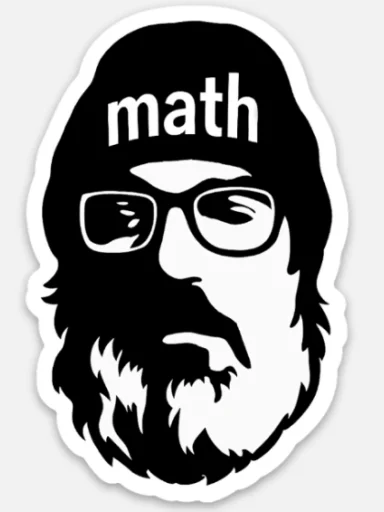 MathMan Sticker product image (1)