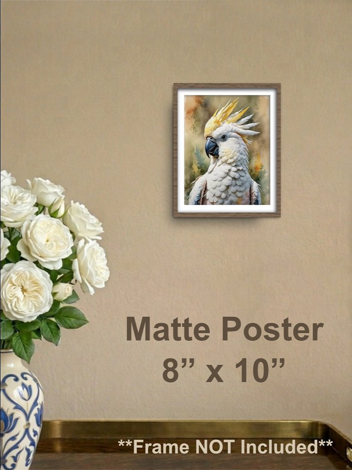 Cockatoo Matte Poster product image (1)
