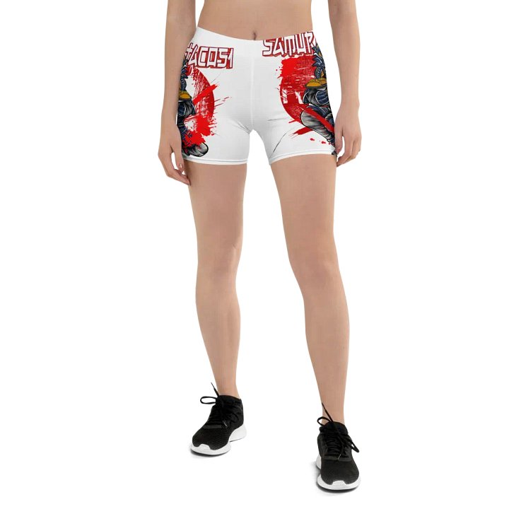Samurai Armor All-Over Print Shorts product image (1)