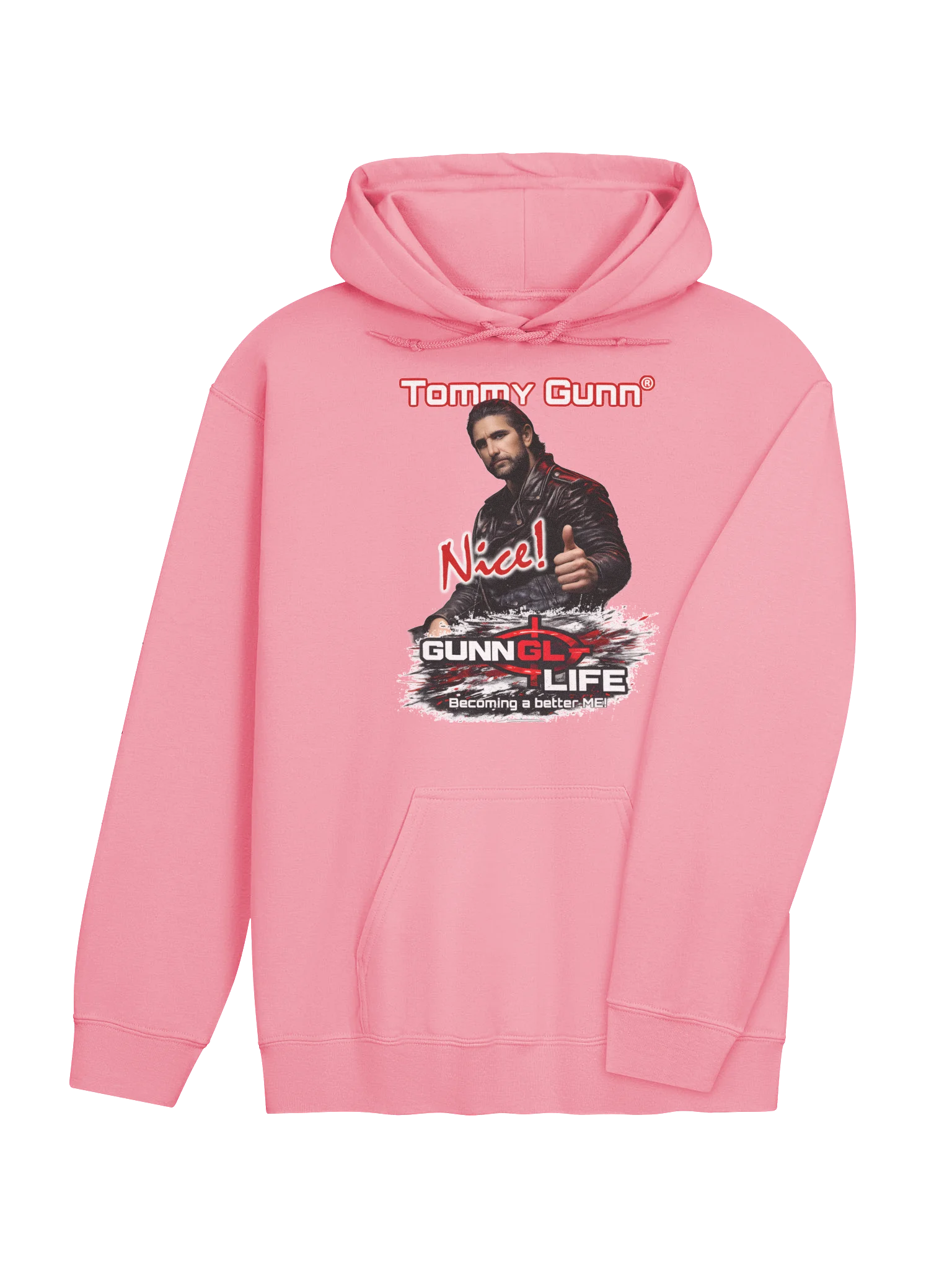 Tommy Gunn “Nice!” Pink - Limited Edition | GunnLife: Becoming a Better ME Hoodie product image (14)