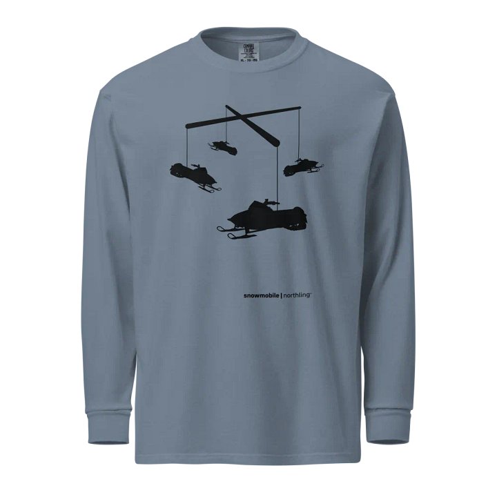 Northling™ Snowmobile Garment Dyed Long-Sleeve T-Shirt product image (1)
