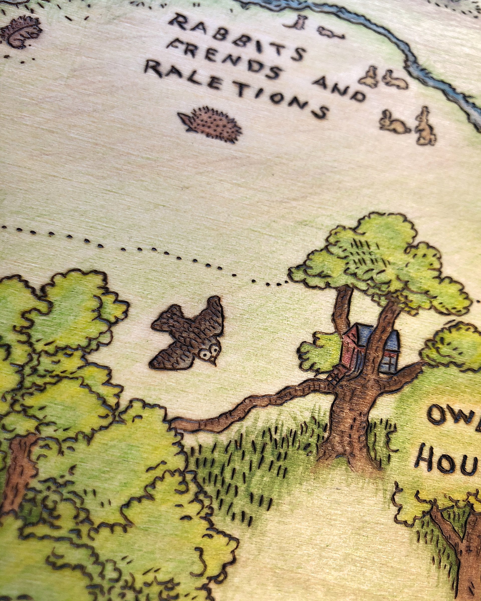 100 Aker Wood Map product image (6)